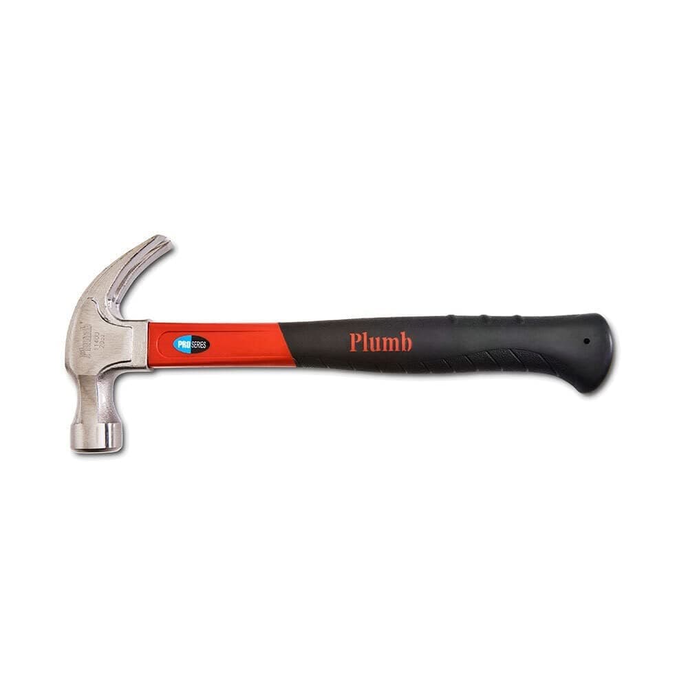 Plumb 11400N 567g/20oz Pro Series Fiberglass Curve Claw Hammer