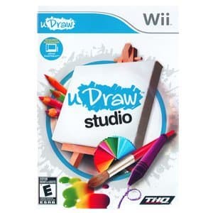 New uDraw Studio - Game Only (Nintendo Wii) Action