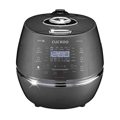 CUCKOO CRP-DHR0610FD 6 Cups Smart IH Pressure Rice Cooker Touch Button English Voice Guidance 220V & Simple English User's Manual
