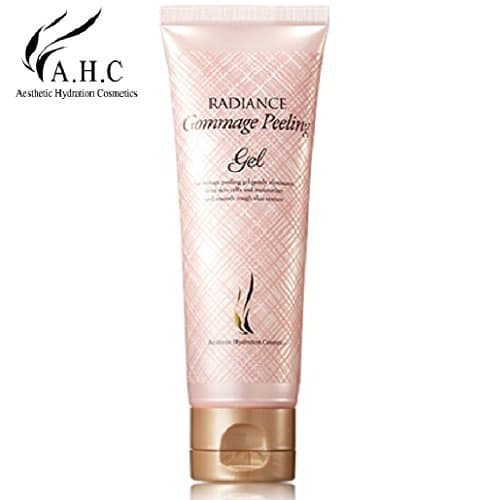 AHC RADIANCE GOMMAGE PEELING GEL 100ml (3.3 OZ), Ultra-Gentle Exfoliating Gel Rids the Skin of Dead Cells and Dirt Without Harsh Chemicals,Pearl Powder for Silky & Shining Skin