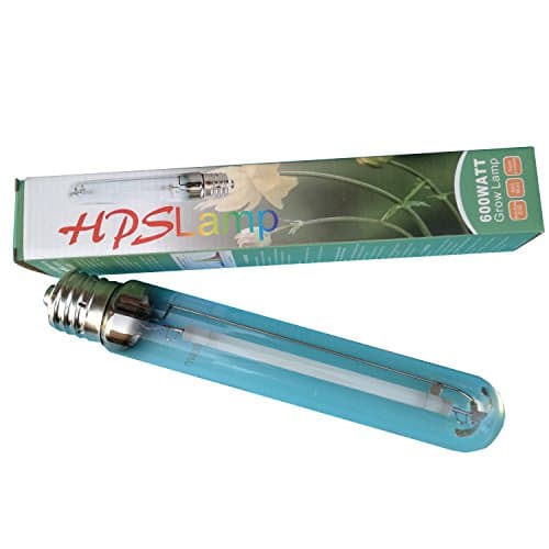 HPS Grow Light 400 Watt, 50000 Lumens 2100K High Pressure Sodium Grow Lamp Bulbs HPS for Indoor Plant Flowering Growth