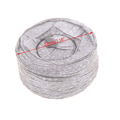 50 Pods Peat Pellets for Seeds Germination Seeds Starting Fiber Soil Direct Plant Seed Starters 30mm