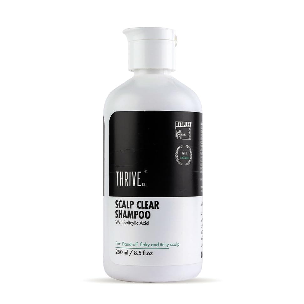 Anti Dandruff Scalp Clear Shampoo| Dandruff Treatment | Daily Use Shampoo With Zenscalpin™, Hyaplex™, Salicylic Acid | For Dandruff, Flaky & Itchy Scalp | For Men & Women | 250ml