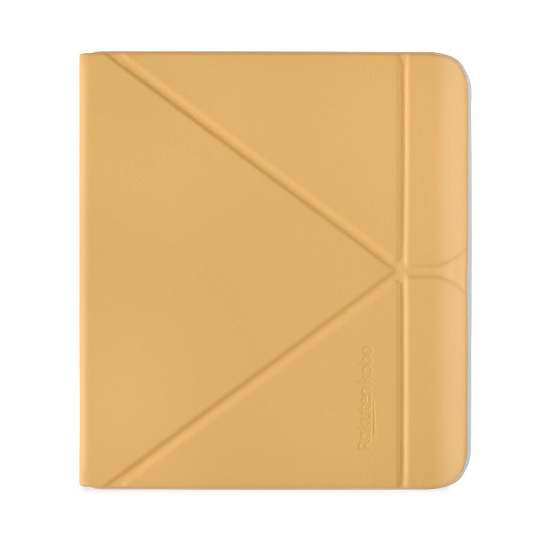 Kobo Libra Colour SleepCover Case | Butter Yellow | Sleep/Wake Technology | Built-in 2-Way Stand | Vegan Leather | Compatible with 7” Kobo Libra Colour eReader