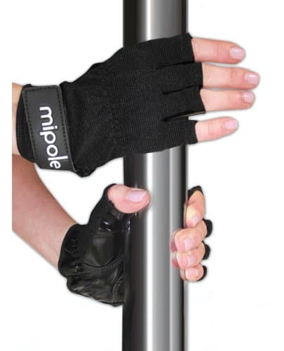 Dance Pole Dancing Gloves with Tack Strips for Gripping The Pole (Small)