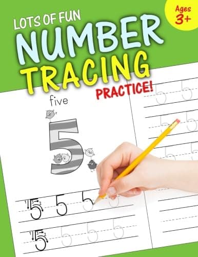 Lots of Fun Number Tracing Practice!: Learn numbers 0 to 20! Paperback – April 28, 2017