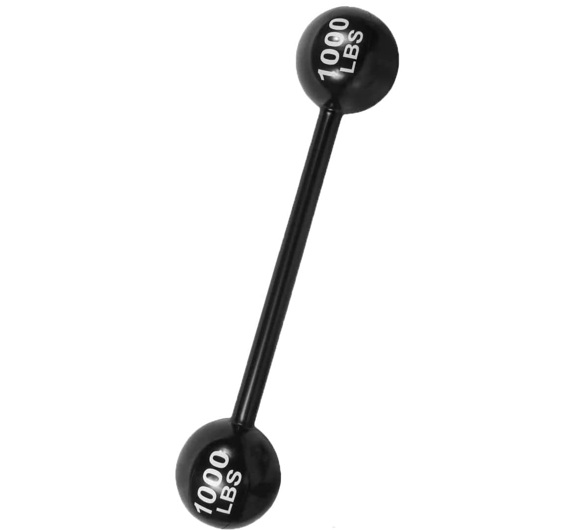 LIYDE Giant Inflatable Dumbbell Barbell - Carnival Circus Birthday/Halloween Party Decorations Favors Supplies Fake Weights Cosplay Props - Blow Up Costume Photo Booth Props Accessory