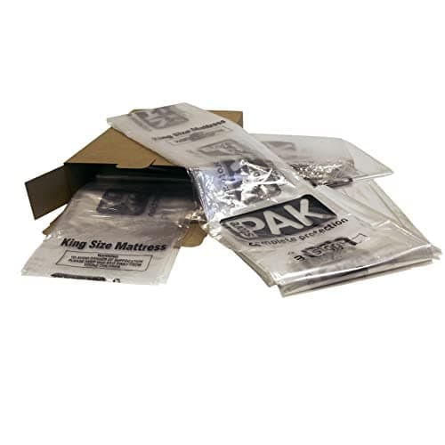 StorePAK 2PK King Size Mattress Cover Bags for Moving, Storage or Transport - Mattress Protector Storage Bag - Strong, Re-usable, Waterproof, Anti-dust Case
