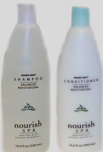 Trader Joe's Nourish Spa Balance Moisturizing Shampoo & Moisturizing Conditioner, 16.9oz