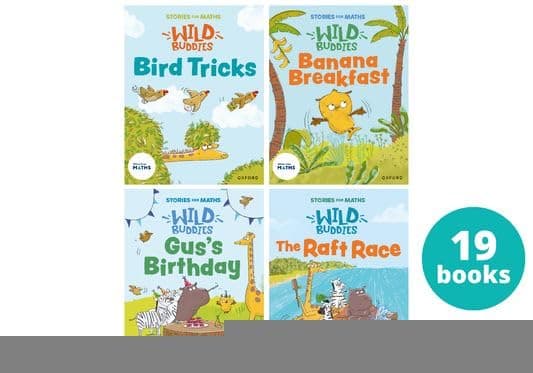 Stories for Maths: EYFS: Wild Buddies (19 book pack)