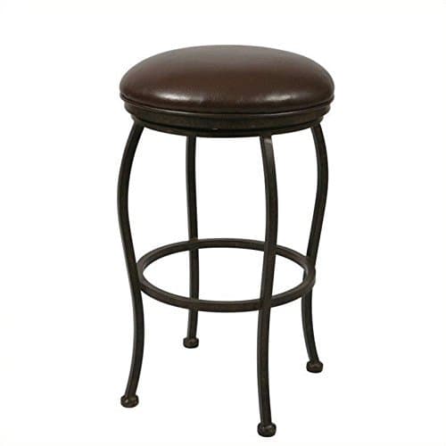 Island Falls Backless Barstool in Autumn Rust (30 in.) by Pastel Furniture