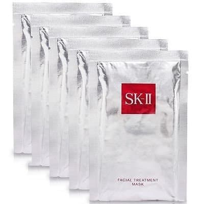 5 Pcs SK_II, SK2 Facial Treatment Mask, Pitera Mask