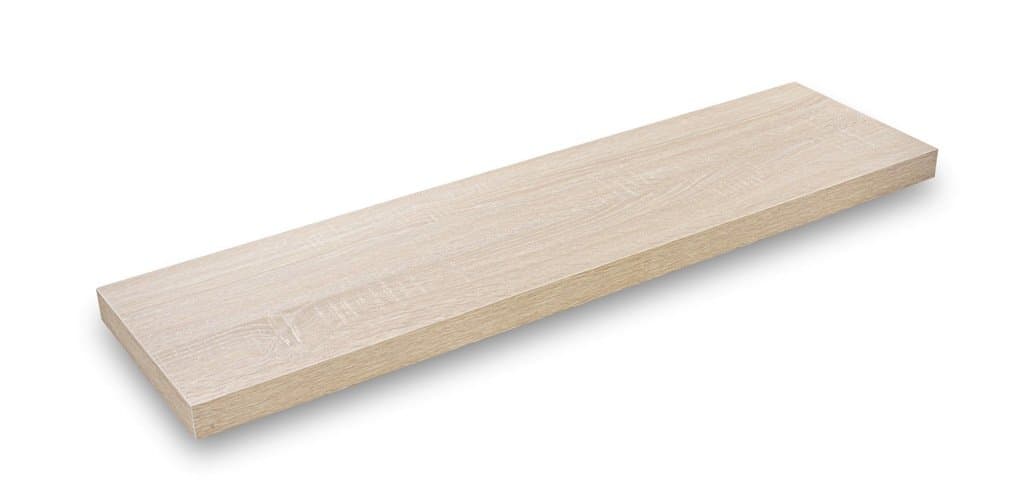 Floating Shelf, 36 Inch - Oak