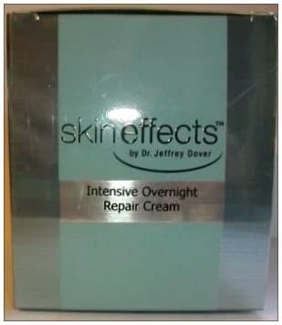 Skin Effects, Intensive Overnight Repair Cream, Renewing Effects, 1 Oz.