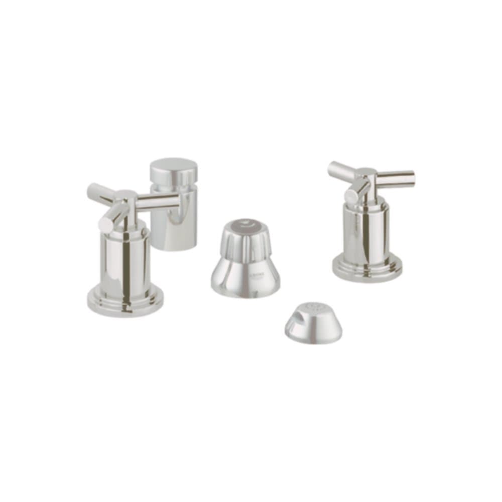 Grohe K24016-18026-EN0 Atrio Bidet Fitting Kit, Brushed Nickel