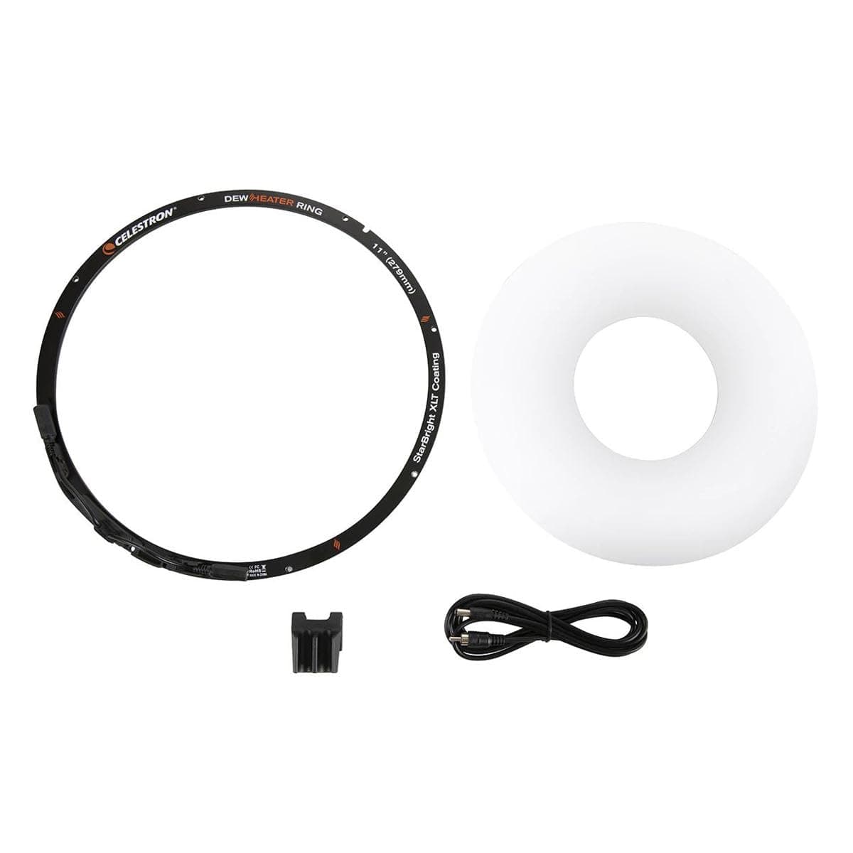 Celestron â Dew Heater Ring â Aluminum Dew Prevention â Compatible 11â Schmidt-Cassegrain, EdgeHD, RASA Telescope Black