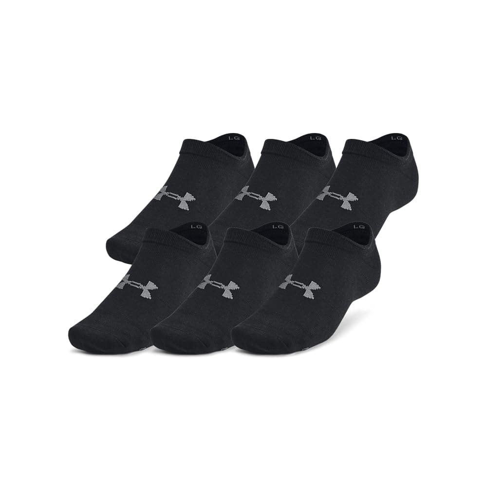 Womens 6 Pack No Show Socks Unisex Cotton