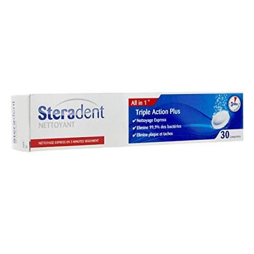 Steradent Triple Action Plus 30 Tablets