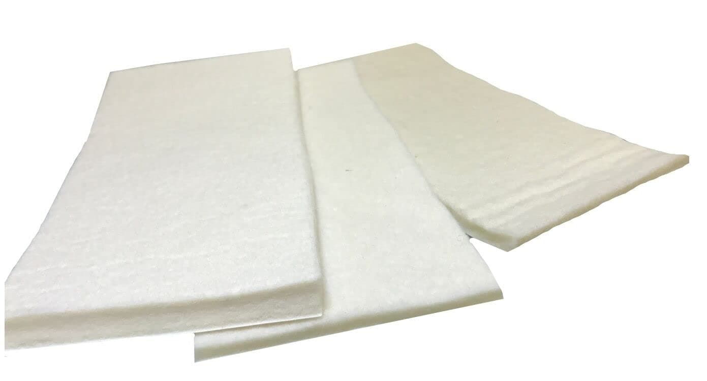 Chiropody Podiatry Felt Hypoallergenic semi compressed 10mm multiples 22 x 22.5 cm each (8 x 10mm(22 x 22.5cm each))
