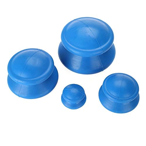 Silicone Cupping Set, 4pcs Silicone Vacuum Cups Chinese Medical Cupping Health Care Massage Product