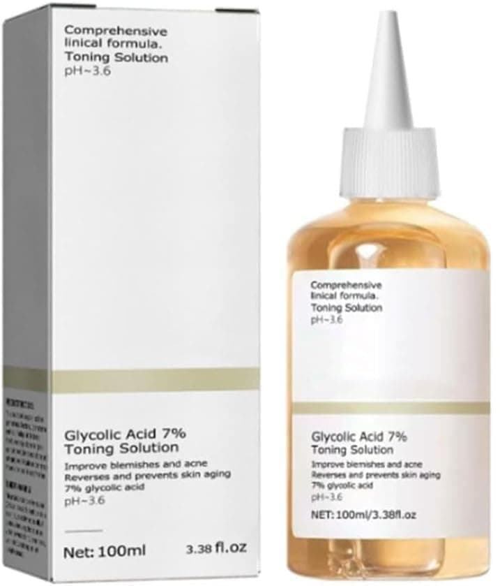 100ML Ordinary-Glycolic Acid 7% Toning Resurfacing,Glycolic Sour 7% Toner, Solution for Blemishes and AcneÔºà1Ôºâ