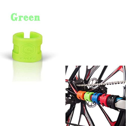 ENLEE Bike Chainstay Protector,Cycling Chainstay Protector,Bike Chain Protector,MTB Bicycle Frame Chain Stay Guards Protector,Chain Stay Protector,Bike Chainstay Protector for Mountain Road Bike,4pcs