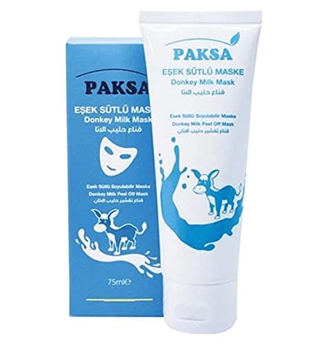 Donkey Milk Peel off Mask | Skin Care Treatment | Cleopatra’s Beauty Secret | Repairs and Rejuvenates | Suitable for All Skin Types | Quantity 2.5 oz