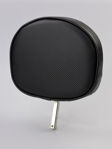 Harrison Specialties Carbon Fiber Motorcycle Drivers Backrest to Fit Corbin Seats