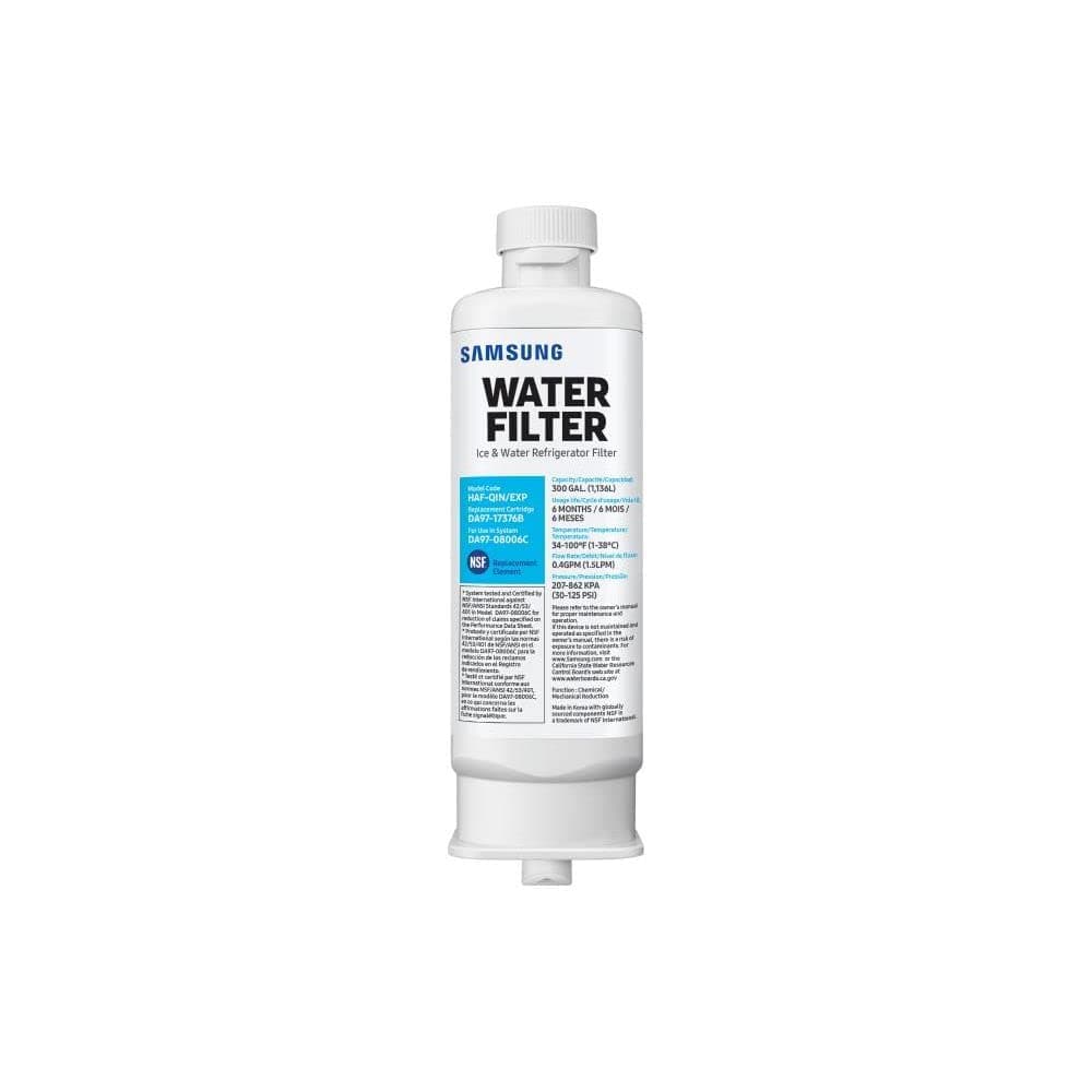 Samsung Genuine DA97-17376B Refrigerator Water Filter, 1-Pack (HAF-QIN/EXP)