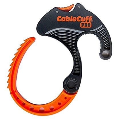 Cable Cuff PRO, Medium - 2", Reusable, Adjustable, Cable Tie Replacement, 4 Pack