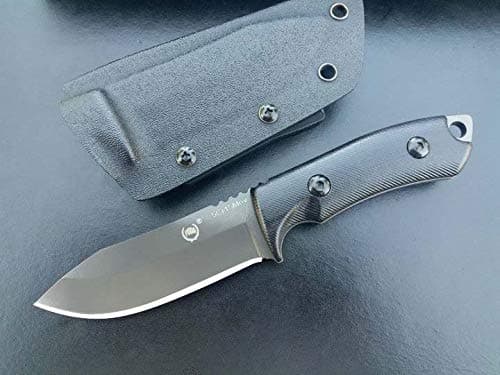 017 Thunder Outdoor Survival Tactical Hunting Fishing Fixed Blade Knife with Kydex Sheath