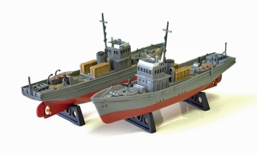 No. 1 type secret military boat latent drive 1/350 Japanese Navy (two vessels case) (japan import) by Shields Models Toy