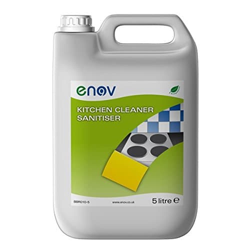 Enov BBR010-5 Kitchen Cleaner Sanitizer, 5 L Jar (Pack of 2)