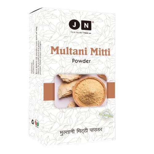 Pure, Natural & Organic Multani Mitti/Fullers Earth Powder For Face and Skin,Lightens & Brightens Fights Spots & Boosts Glow Pack