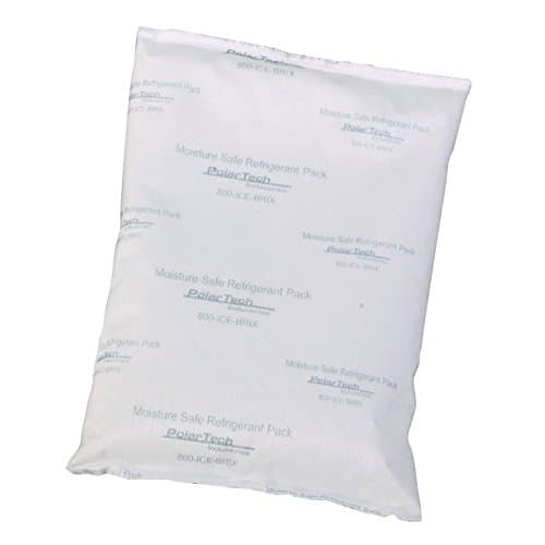 Polar TechTP8/MS Ice Brix Viscous Gel Moisture Safe Refrigerant Cold Pack, 4" Length x 6-1/2" Width x 3/4" Thick (Case of 18)