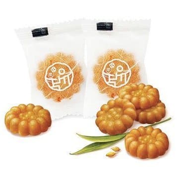 Korean Traditional Sweet Mini Yak Gwa Individual Cookies (10 Pieces)
