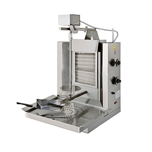 NORTH PRO Greek Gyros/Doner/Kebab Machine (Propane-Butane) (Meat capacity: 10-15kg - model: DC202-EU)