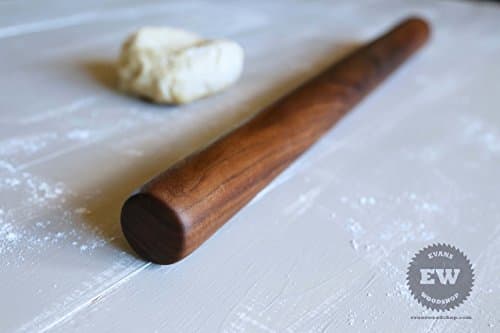 Rolling Pin - Handmade from Solid Walnut