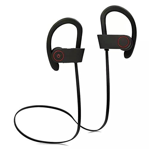 OZLON Wireless Sport Bluetooth Headphones, Bluetooth V4.1 in Ear Noise Cancelling Sweatproof Sport Headphones Headset Earphone with Mic Workout Earbuds(Black)