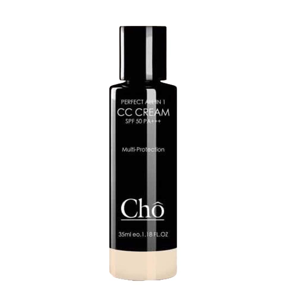 AUTHENTIC NEW CHO CC CREAM PERFECT ALL IN 1 Multi-Protection [Protection +Primer +Foundation +Nourish] SPF 50 PA+++,35 ml./ 1.18 FL.OZ (CC01#Natural Beige For White Pink Skin) by Angun Gift Shop [GE