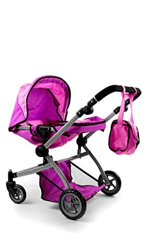 Cinderella USA Babyboo Deluxe Double Doll Stroller - Gray