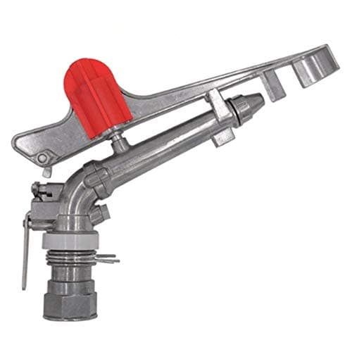 ZKG 1.5" DN40 zinc Alloy Nozzle Irrigation Sprinkler Water System 360 Degrees Adjustable Rain Spray Field Sprinklers New