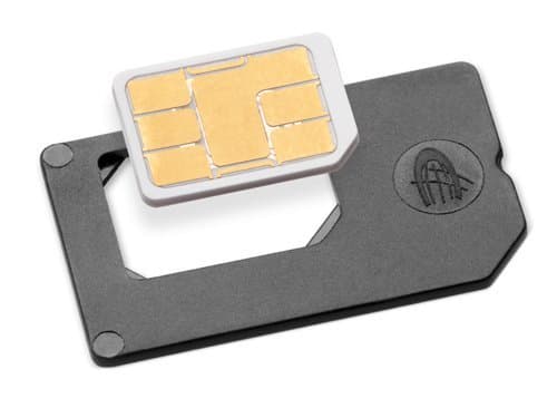 Saapni Preimum Quality Nano SIM to Full SIM Card Adapter - Made in Germay