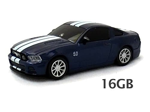 Ford Mustang GT USB Flash Drive 16GB Blue