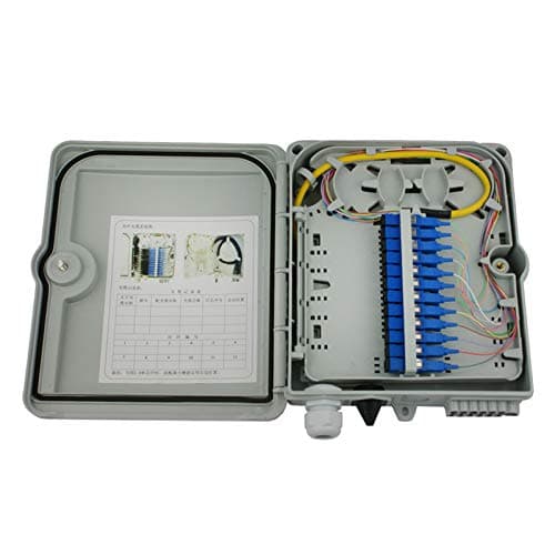 SC/LC/Connectors FTTH Fiber Terminal Box 8/12/24/48/ cores Ports Fiber Optic Distribution Box (48 core, LC)