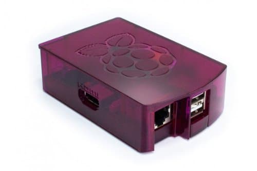 Raspberry Pi Clear Case, Assembled in 30 seconds, no Screws, Made in Europe - framboise