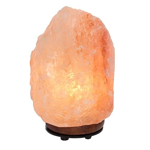 Simply Genius Himalayan Salt Lamps with Dimmer, 5.5” Natural Salt Lamp Rock with Salt Lamp Bulb and Salt Lamp Cord, Salt Lamp Night Light For Bedrooms, 5.5 to 8 Pounds