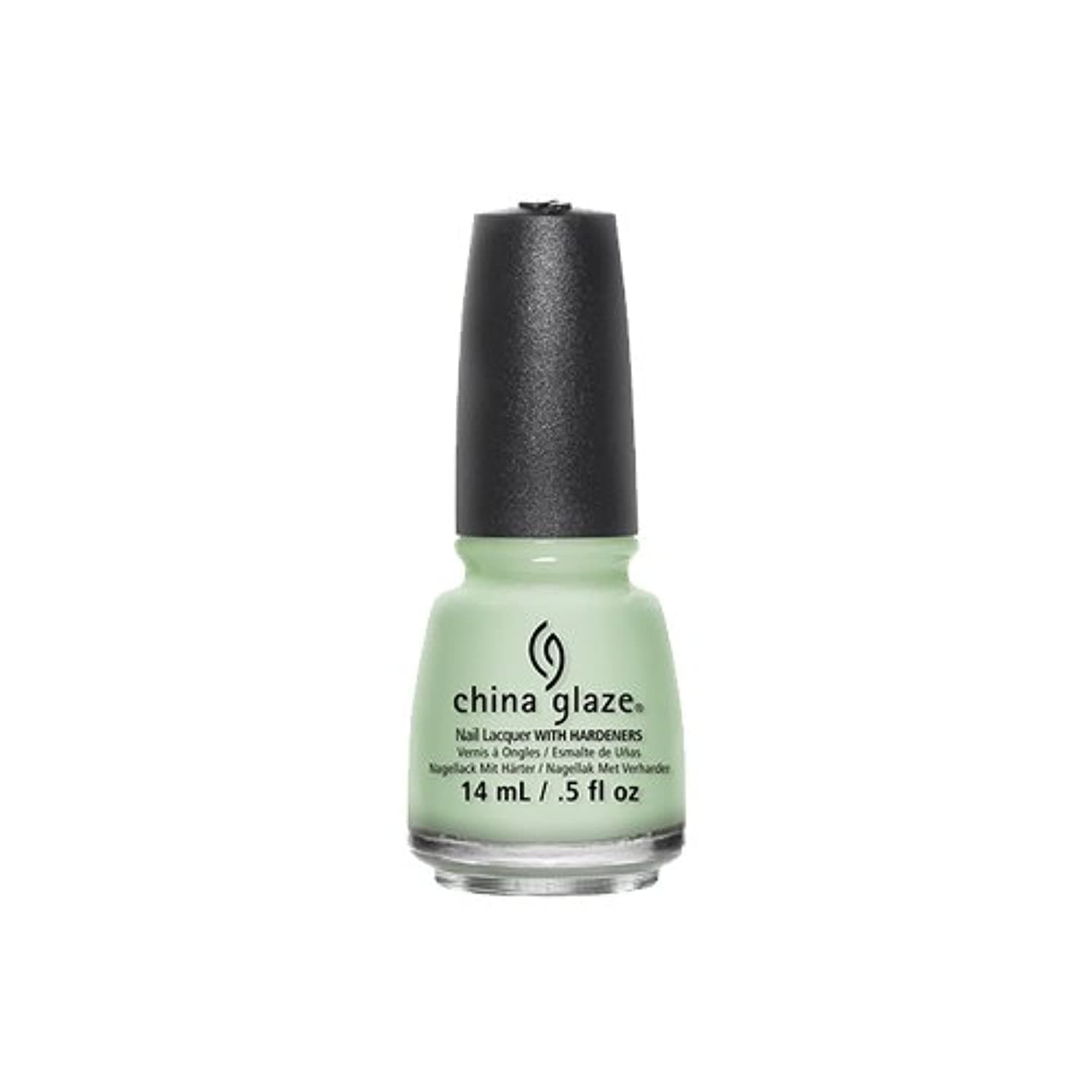China Glaze Refresh Mint Nail Polish Lacquer With Hardeners 14ml