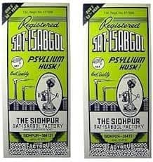 Pack of 2 - Telephone Brand Sat-Isabgol (Psyllium Husk) (100 Grams Each)
