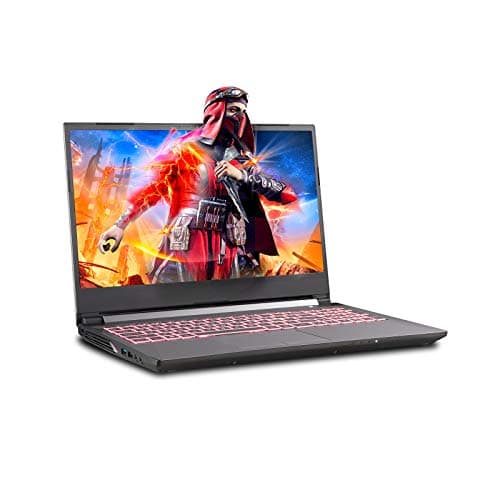 Sager NP7856 15.6 Inches Thin Bezel FHD 240Hz Gaming Laptop, Intel Core i7-9750H, RTX 2060 6GB DDR6, 16GB RAM, 500GB NVMe SSD, Windows 10 Home